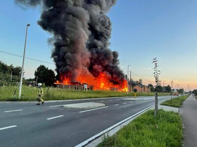 Brand loods Van den Nestlaan
